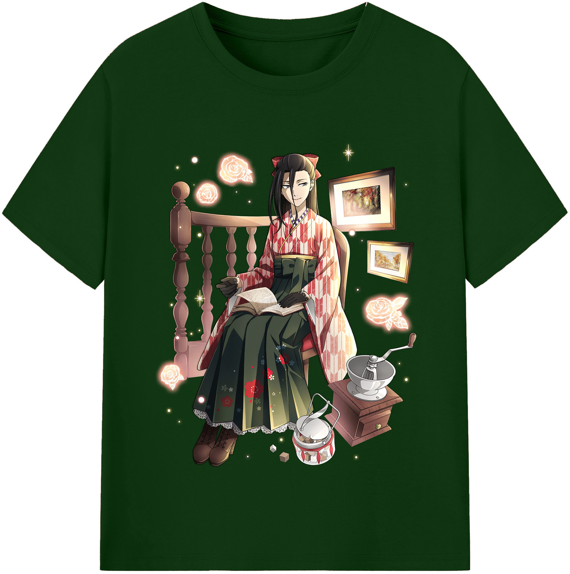 （画像用） 文豪ストレイドッグス Bungo Stray Dogs 綿100％半袖Tシャツ（フロントプリント）
